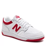 Półbuty męskie - Sneakersy New Balance BB480LTR White - miniaturka - grafika 1
