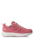 Buty trekkingowe dziecięce - Jack Wolfskin Trekkingi Woodland 2 Texapore Low 4059811 Różowy - miniaturka - grafika 1