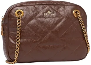 Replay Damska torba na ramię FW3672, 0214 Cambridge Brown, 0214 Cambridge Brown - Torebki damskie - miniaturka - grafika 1
