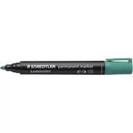 Markery permanentne - Staedtler Marker permanentny 2.0mm zielony okrągły 352 - miniaturka - grafika 1