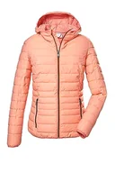 Kurtki damskie - G.I.G.A. DX Damska kurtka funkcyjna o wyglądzie puchu z kapturem/kurtka outdoorowa GS 28 WMN QLTD JCKT, brzoskwiniowa, 36, 41761-000 - miniaturka - grafika 1