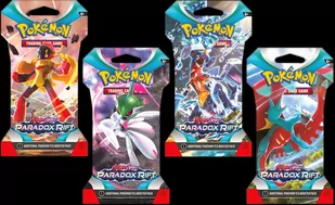 Pokemon TCG: 04 Scarlet and Violet Paradox Rift Sleeved Booster - Czasopisma - miniaturka - grafika 1