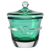 Cukiernice - Kryształowa cukiernica HERITAGE Szmaragd - miniaturka - grafika 1