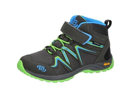 Brütting Rockwall, Buty turystyczne, Grau/Blau/Lemon, 25 EU, Grau Blau Lemon, 25 EU