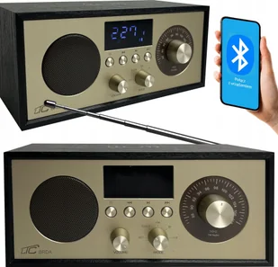 LTC Brda FM/BT/USB czarno-złote - Radia - miniaturka - grafika 1