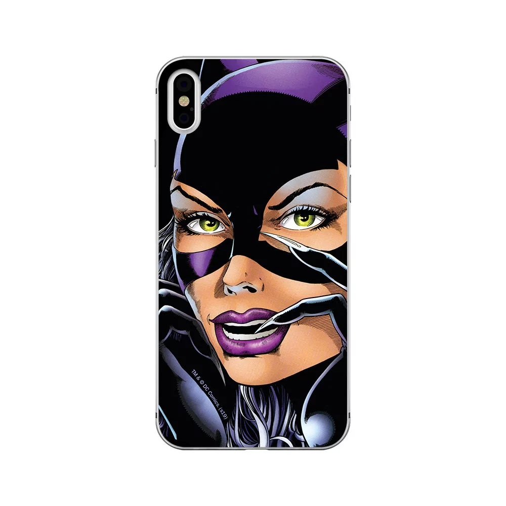 DC ERT GROUP Oryginalne etui na telefon komórkowy Catwoman 005 iPhone X/XS Phone Case Cover WPCCATWOM1262