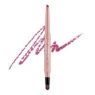 Konturówki do ust - J.Cat Lip Contour Pencil & Brush Automatyczna konturówka do ust z pędzelkiem, 208 Rose Mauve - miniaturka - grafika 1