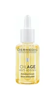 Płyny micelarne - Dermedic Oilage Serum antyoksydacyjne 30ml + Dermedic Hydrain 3 płyn micelarny H2O 100ml GRATIS - miniaturka - grafika 1