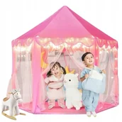 Namioty i tipi dla dzieci - NAMIOT DOMEK DLA DZIECI KSIĘŻNICZKI PAŁAC ZAMEK DO OGRODU DOMU MIESZKANIA - miniaturka - grafika 1