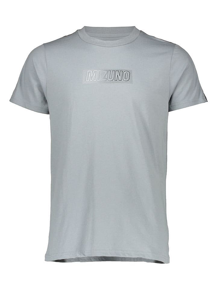Mizuno Koszulka sportowa w kolorze szarym