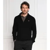 Swetry męskie - Napapijri Wełniany sweter DAMAVAND HZ 4 | Regular Fit - miniaturka - grafika 1