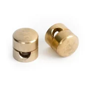 Akcesoria do oświetlenia - Uchwyt do kabla w kolorze surowego mosiądzu Kolorowe Kable - miniaturka - grafika 1