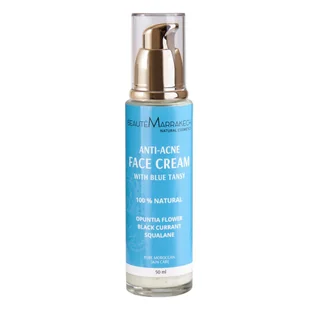 Beaute Marrakech, Naturalny krem do twarzy z Blue Tansy – Trądzik, Niedoskonałości, Regeneracja - 50ml - Kremy do twarzy - miniaturka - grafika 1