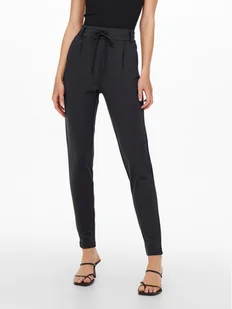 ONLY Spodnie materiałowe Poptrash 15115847 Granatowy Regular Fit - Spodnie damskie - miniaturka - grafika 1