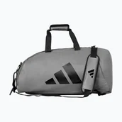 Torebki damskie - Torba treningowa adidas 20 l grey/black - miniaturka - grafika 1