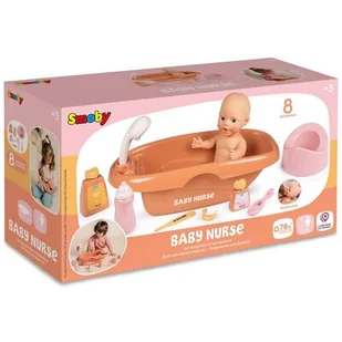 Wanienka SMOBY Baby Nurse 7600220383 - Lalki dla dziewczynek - miniaturka - grafika 1