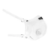 Maseczki ochronne i antywirusowe - Maska Sportowa Olmed Biała (1+1 filtr) - miniaturka - grafika 1