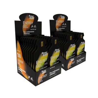 Żel energetyczny ACTIVLAB Run&Bike Energy Gel Cytrynowy (36 x 40 g)