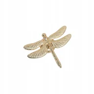 Meble modułowe i akcesoria - Uchwyt meblowy WAŻKA, gałka meblowa, do mebli, szafy DRAGON FLY złoty AKS - miniaturka - grafika 1