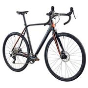 Rowery - Rower gravel FONDRIEST Raptor 2.0 M22 28 cali męski Czarno-pomarańczowy - miniaturka - grafika 1