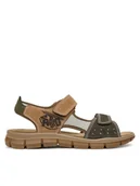 Buty dla chłopców - Primigi Sandały 1397722 D Brązowy - miniaturka - grafika 1