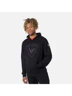 Bluzy męskie - Bluza męska z kapturem Rossignol LOGO SWEAT HOOD FL czarny S - miniaturka - grafika 1