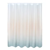 Zasłony prysznicowe - Zasłonka prysznicowa poliestrowa TIE&DYE2 180x200 cm różowo-niebieska Sensea - miniaturka - grafika 1