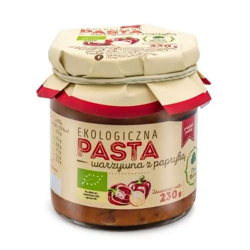 DARY NATURY PASTA WARZYWNA Z PAPRYKĄ BIO 200 g - DARY NATURY BP-5903246862386