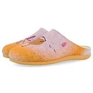 Kapcie damskie - HOT POTATOES Damskie kapcie Baldoyle, szare, 38 EU - miniaturka - grafika 1