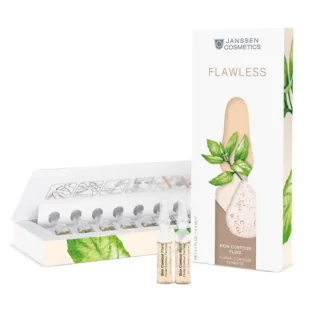 Janssen Cosmetics Janssen Cosmetics Flawless  Skin Contour Fluid Ampułka liftingująca 7x 2 ml - Serum do twarzy - miniaturka - grafika 1