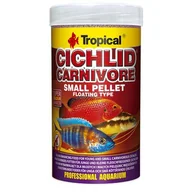 Pokarm dla ryb - Pokarm dla ryb pływający Cichlid Carnivore Small Pellet 250 ml / 90 g Tropical - miniaturka - grafika 1