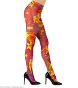 Dodatki do strojów karnawałowych - Rajstopy W Kwiaty-Xl - miniaturka - grafika 1