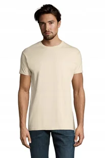 T-shirt Koszulka Męska WYSOKA JAKOŚĆ Sol's IMPERIAL 11500 Cream XXL - Koszulki męskie - miniaturka - grafika 1