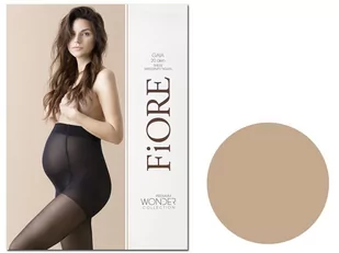 Rajstopy Ciążowe Gładki 20 Den Płaski Szew Nude 2 - Rajstopy Rajstopy Ciążowe Gładki 20 Den Płaski Szew Nude 2 - Rajstopy - miniaturka - grafika 1