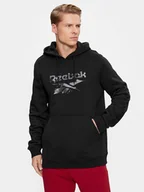Bluzy męskie - Reebok Bluza RI Modern Camo HS7389 Czarny Regular Fit - miniaturka - grafika 1
