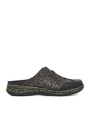 Klapki i japonki damskie - Rieker Klapki CEO-46376-14 Granatowy - miniaturka - grafika 1