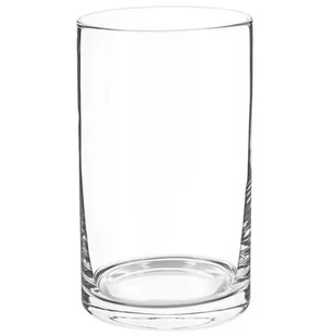 Wazon szklany cylinder 15 x 25 cm - Wazony i flakony - miniaturka - grafika 1