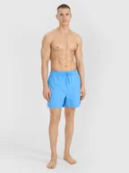 Kąpielówki męskie - 4F Spodenki plażowe boardshorty męskie - niebieskie XXL - miniaturka - grafika 1