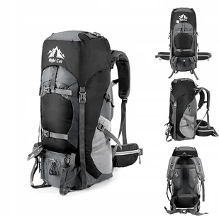Plecak Turystyczny 40L Night Cat, Wodoodporny, Wielokomorowy - Plecaki - miniaturka - grafika 1