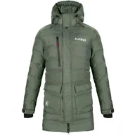 Odzież trekkingowa męska - Kurtka turystyczna zimowa męska Alpinus Trolltunga zielona - miniaturka - grafika 1