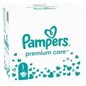 Pieluchy - Pieluchy PAMPERS Premium Care 1 (156 szt.) - miniaturka - grafika 1