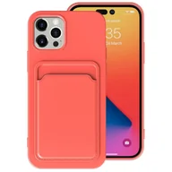Etui i futerały do telefonów - König Design Etui kompatybilne z Apple iPhone 14 Pro Plastikowe miękkie etui na telefon komórkowy - Etui na telefon komórkowy Różowy pomarańczowy - miniaturka - grafika 1
