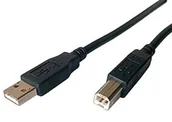 Kable komputerowe i do monitorów - Sharkoon 4044951015245 kabel USB USB 2.0 0,5 m USB A USB B Czarny 4044951015245 - miniaturka - grafika 1