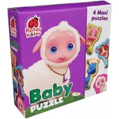 Puzzle - Roter Kafer Baby puzzle edukacyjne maxi Farma - miniaturka - grafika 1