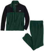 Dresy męskie - Polarowy komplet dresowy Outdoor Mężczyzna Atlas For Men - Kolor : Zielony - Rozmiar : 4XL - miniaturka - grafika 1