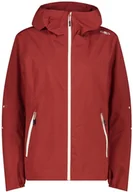 Kurtki i kamizelki sportowe damskie - KURTKA DAMSKA Z KAPTUREM PRZECIWDESZCZOWA CMP 34Z6516/C695 - miniaturka - grafika 1