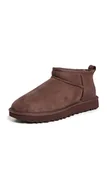 Botki damskie - UGG Damskie klasyczne ultra mini botki, Spalone drewno cedrowe, 8.5 UK - miniaturka - grafika 1