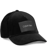 Czapki damskie - Czapka Calvin Klein Velvet Cap - miniaturka - grafika 1