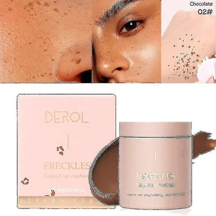 Freckle Air Cushion Natural Freckles Makeup Face Freckle Stamper 2 Czekolada - Pudry do twarzy - miniaturka - grafika 1