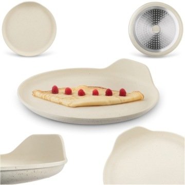 Patelnia do Naleśników Indukcja Bez Uchwytu Starke Pro Compacti Cream 26 cm
